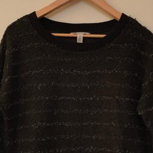 CALVIN KLEIN 3/4 sleeve Black Sweater
